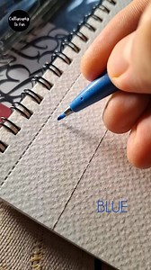 2.5M views · 10K reactions | Letter E with different colors #calligraphy #calligraphyisfun #lettering #handwriting | Calligraphyisfun Calligraphyisfun | Facebook