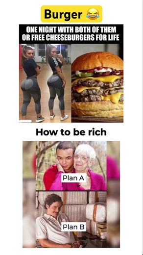 Free Cheeseburgers or…?😂 Internet Has Decided#burger #cheese #rich #funnymemes #relatable #trending