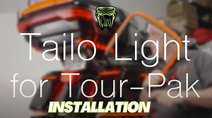 Only a FEW left! Grab the TAILO™ Light for Tour-Pak while it's still available and watch the video below for step by step installation tips! https://ciro3d.com/products/tailo-light-for-tour-pak#description | Ciro3D