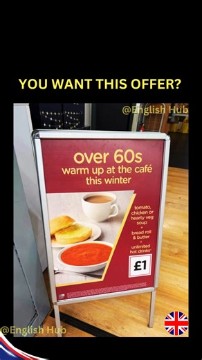 Great offer at Asda for over 60’s only £1 | English Hub