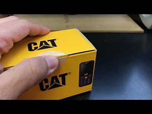 CATERPILLAR B30 Unboxing Video – in Stock at www.welectronics.com
