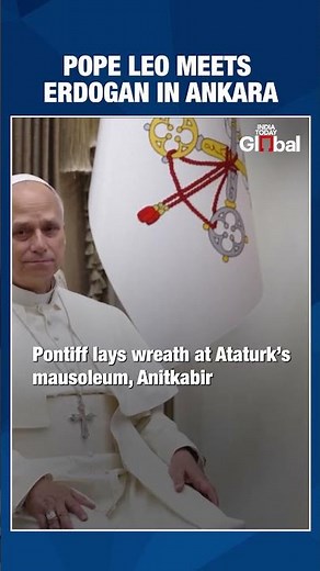 Pope Leo Meets Erdogan in Ankara, Calls for Peace and Unity on Turkey Visit
