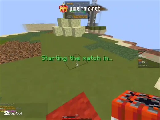 Minecraft Bedwars Gameplay - Pixel MC Experience