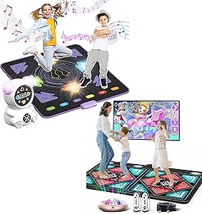 Electronic Dance Mat for Kids and Adults, Gift Ideas for Family, Dancing Game for Indoors and Outdoors