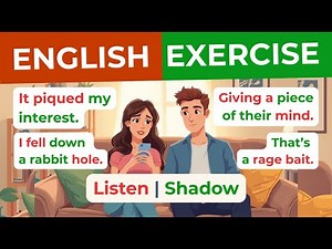 Shadowing Lesson for Natural English Speaking: Practice Course with Idioms & Slang (Short Story)