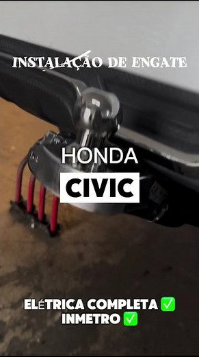 Engate Civic completo com instalação elétrica