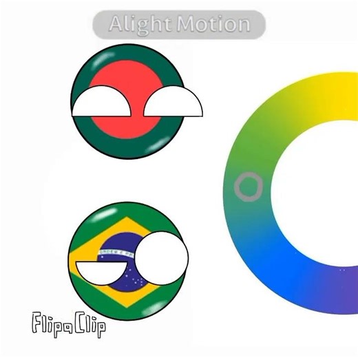color wheel trend| #edit #animation #countryballs