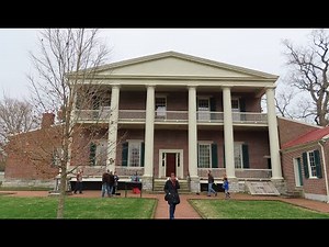 Full Tour of Andrew Jackson's Hermitage Mansion and Grounds 7th president of the United States