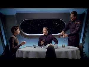 T'pol tells a good story at dinner
