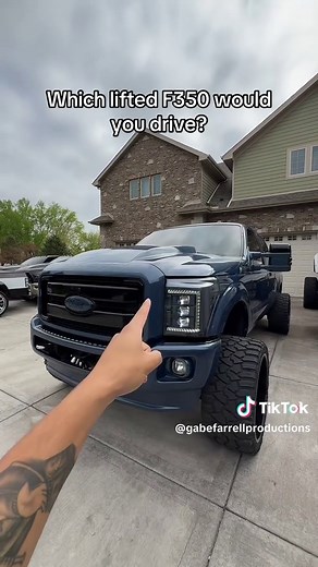 Downpour vs. Yeti: Which Lifted F350 Would You Drive?