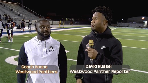 5.5K views · 62 reactions | David Russel's post-game interview with Coach Boone after the win over East Chambers for the Bi-District Championship. #fridaynightlights #followers Boosie Russell | Jeff Chavez | Facebook