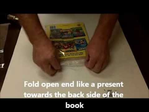 Shrink Wrap a Book With Shrink Wrap Bags and No Sealer!