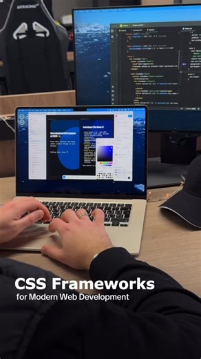 Onix React on Instagram: "𝗖𝗦𝗦 𝗙𝗿𝗮𝗺𝗲𝘄𝗼𝗿𝗸𝘀 𝗳𝗼𝗿 𝗺𝗼𝗱𝗲𝗿𝗻 𝘄𝗲𝗯 𝗱𝗲𝘃𝗲𝗹𝗼𝗽𝗺𝗲𝗻𝘁 ✦ Bootstrap → UI framework with a responsive 12-column grid, prebuilt components, and JavaScript plugins. Link: getbootstrap.com ✦ Tailwind CSS → Utility-first framework providing low-level CSS classes for custom, optimized designs. Link: tailwindcss.com ✦ Bulma → Modular Flexbox-based framework with responsive layout components and no JavaScript. Link: bulma.io ✦ Materialize → Material Design