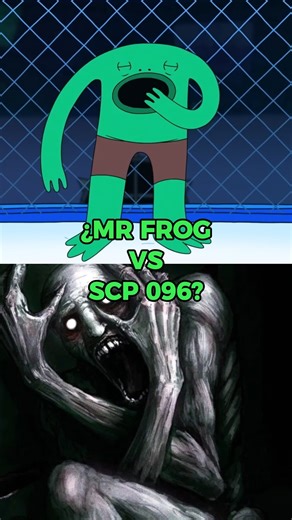 ¿QUIEN GANARIA UN COMBATE ENTRE MR FROG VS SCP 096? #shorts