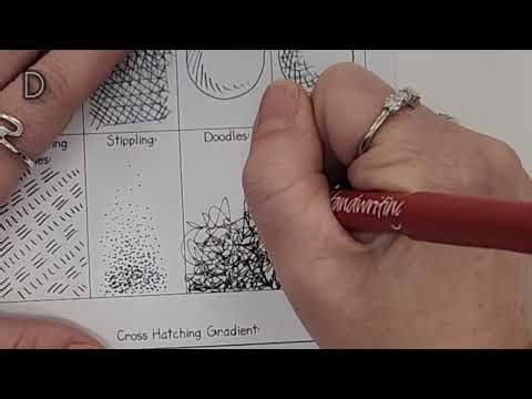 Pen Drawing for Beginners | Basic Pen Techniques Art Lesson