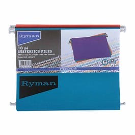 Ryman Office A4 Suspension Files Pack of 50