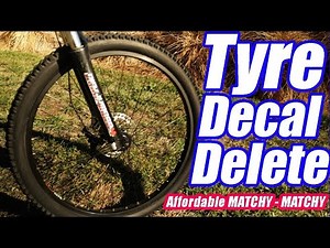 How To Remove Tyre Stickers or Tire Hot Patches + Introduction of new a New Project