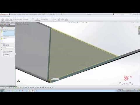 SolidWorks - Les outils de tôlerie | A-S3D