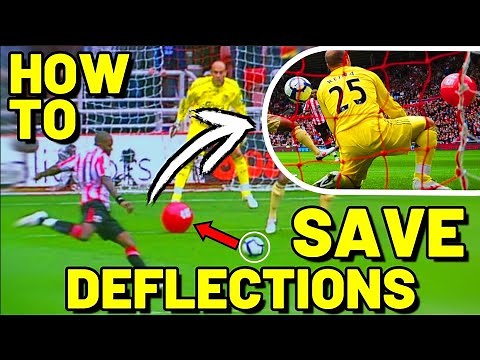 Deal With Deflections Easy - Goalkeeper Tips And Tutorials - Reaction Tutorial - Reaction Training