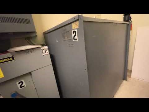 Thyssenkrupp Hydraulic Elevator Machine Room