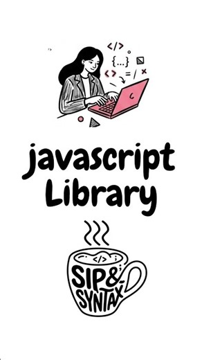 What is a JavaScript Library? 🤯 Explained in 10 Seconds #shorts