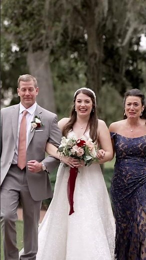 Emotional Bride's First Look with Groom