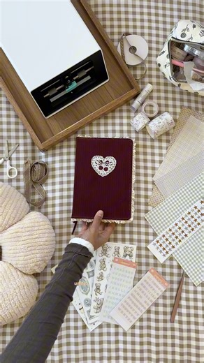 i just got the coolest little machine to craft w! using the liene photo sticker printer & cutter 🌷