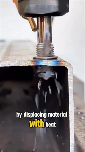 Watch how screw thread are drilled into metal casing! #drill #metalwork #metal | Ciano Enelyn
