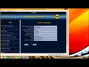 Instalación y configuración cluster rocks virtual box /installation and configuration cluster