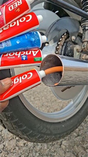 colourful toothpaste 🚀🤮 #shorts #ytshorts #funny