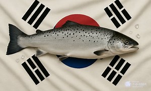 SOUTH KOREA'S FIRST LAND-BASED SALMON FARM  SET FOR HARVEST NEXT YEAR