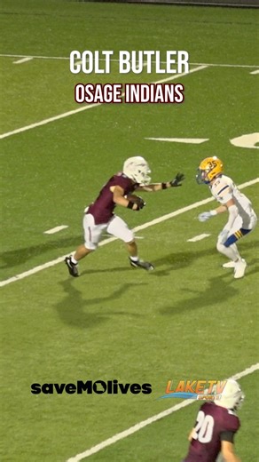 19K views · 94 reactions | Colt Butler CALLS GAME! School of the Osage Sophomore Colt Butler seals the SOTO win over St. Francis Borgia Friday Night with an impressive INT  #laketvsports #osageindians #highschoolfootball #interception #football #lakeoftheozarkswill | William Holtz Lake TV | Facebook