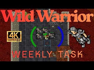 Tibia Wild Warrior Dark Cathedral Weekly Task Bestiary #tibia #tibia2026 #weeklytask #tibiagame