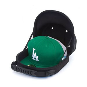 [Hot Item] Custom Large Black Waterproof Hacia Caso Baseball Hat Case Cap Carrier Case