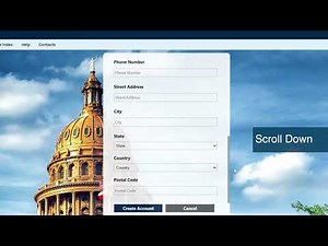 5 - How to create account in New Texas Secretary of State Notary Portal Jan 21st, 2025