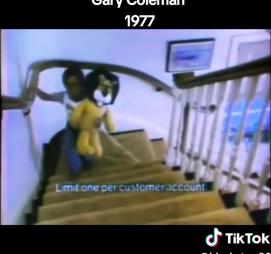 Gary Coleman Harris Bank Commercial and Hubba Dolls