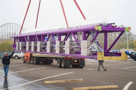 NJ Six Flags begins construction on its new record-breaking coaster