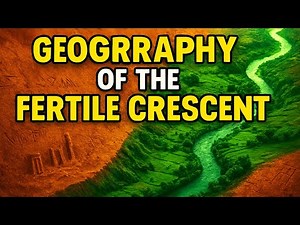 Geography of the Fertile Crescent 🌍 | How Geography Shaped Civilization & The Birth of Agriculture