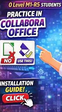 O Level M1-R5 Practical | LibreOffice ❌ Collabora Office ✅ | Installation Guide