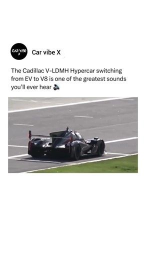 Cadillac V-LDMH's ROAR! 🤯 V8 Engine Swap Sounds UNREAL! 🔊 #shorts #automobile #cadillac #hypercar