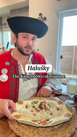 Slavic Bros on Instagram: "Halušky is Slovak cuisine at its peak 🐏🇸🇰 #halušky #bryndza #slovakfood #vlach #slovakculture"