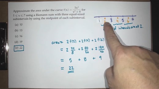 Riemann sums, sum notation (Calc 1; Lecture 28; Fall 24)