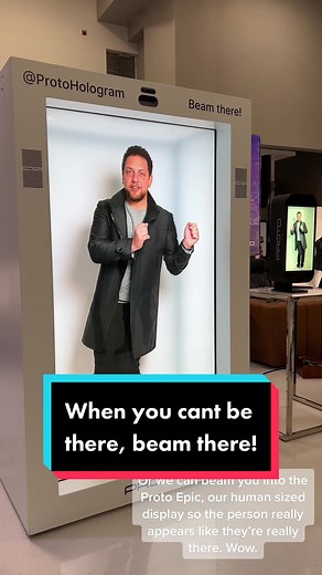 iPhone Hologram Projector - Beam Anywhere with Proto