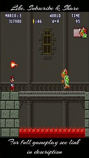 Mario Forever Boss 4 | Super Mario Bros. | Full Game Play | Mario World #bubble #freegames