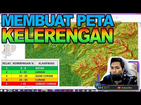 Tutorial on Making Slope / Slope Class Map (SLOPE) in arcGIS