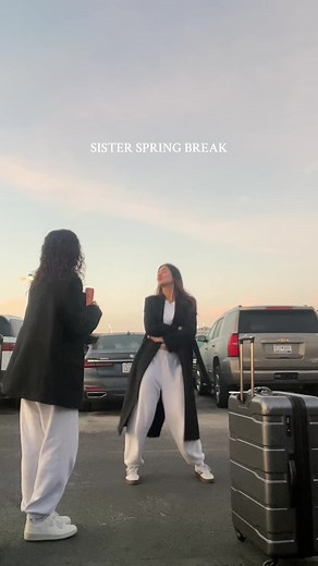 Sister Spring Break: Dance Moves in the Parking Lot