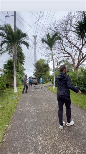 The first of 3 bridges to connect the migration path from the Tenorio volcano , across Hwy 6 to the Miravalles volcano is up ! Big thank you to wildlife biologist Nicholas Easley and Sueño Rio Celeste staff Wanner Morales Hernandez & Eduard Calderon Obando for this valiant effort 🫶🏻 This collaborative effort with Las Pumas Animal rescue, biologist Esther Pomereda, ICE electric company & Coope Guanacaste Electric which generously provided 2 of the bridges is our way to help the animal - human i