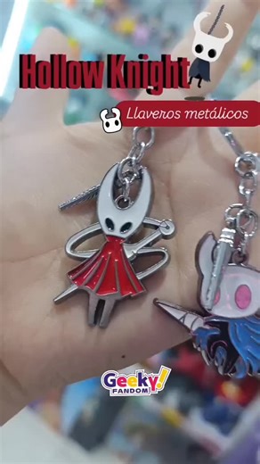 Geeky on Instagram: "HOLLOW KNIGT - LLAVEROS METÁLICOS ❤️ ~Separa tú personaje favorito sólo aquí en @geeky.store 🔸Cc BOULEVARD 2do piso stand A8 (referencia puerta JR Almagro) 🗓️Lunes a sábado 🕥11am a 8pm 📱WhatsApp 991 342 847 🛵servicio delivery #hollowknight #gamer #videogames #fyp #anime"