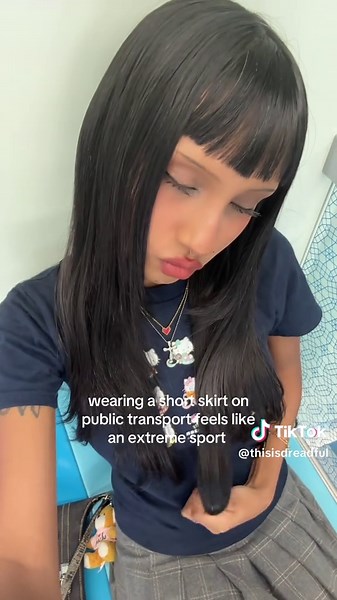 Wearing a Skirt on Public Transport: An Extreme Sport