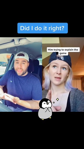 Learn ASL for Penguin with Baby Penguin on Iceberg